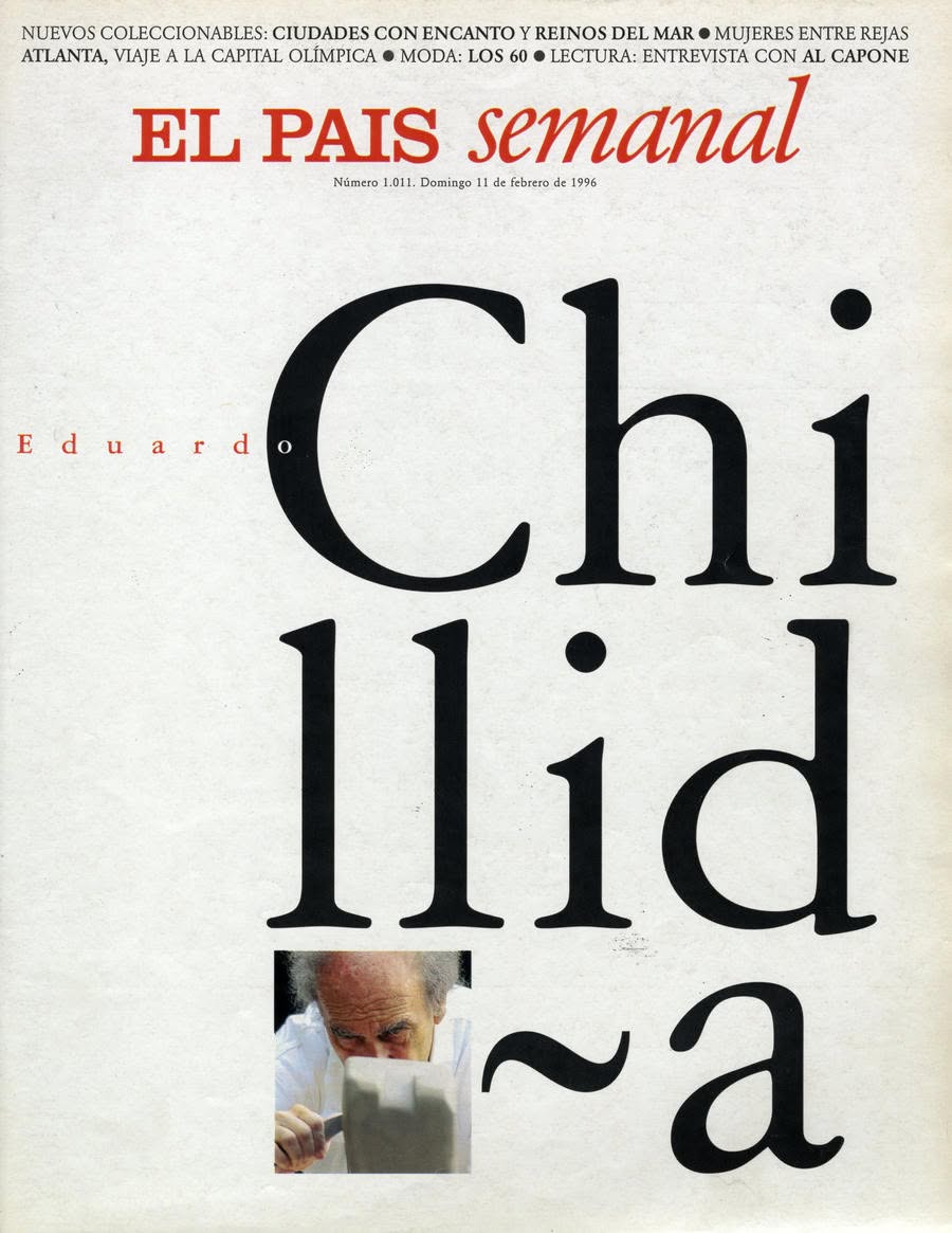 EL PAIS SEMANAL magazine side cover Issue 260 (1011) 11 February 1996
